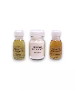 Susanne's Home Spa Collection Set Susanne Kaufmann: Face Cleansers Paraben-Free Purifying Cleansing Gel For Face 30 ml + Body Lotions & Creams Sulfates-Free Nourishing Body Butter Day 15 ml + Face Masks & Exfoliators Enzyme Exfoliating Cleanser 15