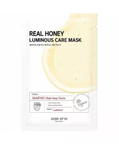 Some By Mi Real Honey Éclairant Masque facial Pour le visage, 20 g