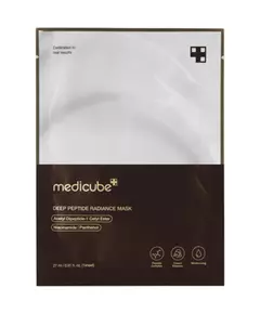 Medicube Deep Peptide Mask Améliore l'élasticité Masque facial Pour le visage, 27 ml