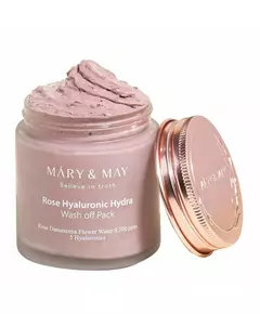 Mary and May Rose Hyaluronic Hydra Hydratation intense Masque d'argile, 125 g