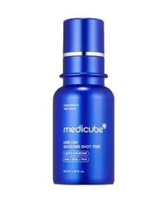 Medicube One Day Exosome Shot 7500 Sérum de soin visage en ampoules jour et nuit, réducteur de pores, pour femmes, 30 ml