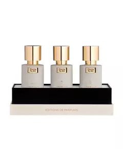 Chapitre 04 Set Maison De L'Asie: God and Moon Extrait De Parfum Unisex 15 ml + Jardin de L'Inde Extrait De Parfum Unisex 15 ml + Terre D'Inde Extrait De Parfum Unisex, 15 ml