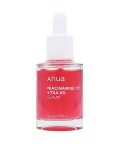 Anua Anua Niacinamid 10% + TXA 4% Gegen Dunkle Flecken Serum Für das Gesicht, 30 ml