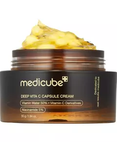 Medicube Deep Vita C Éclaircissant et raffermissant Jour & Nuit Crème gel Pour le visage, 55 g