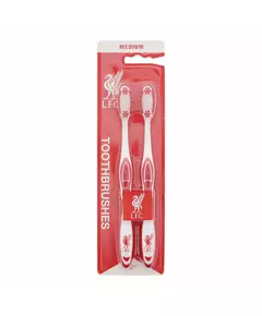 Duo Set Epl Liverpool Zahnbürste Weiß und Rot 2 stk, 2 Stück