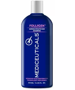 Mediceuticals Fortgeschrittene Haarwuchsmittel für Frauen Folligen Shampoo 250ml