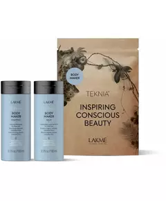 Lakme Teknia travel pack Body Maker : Shampooing 100 ml, Baume 100 ml