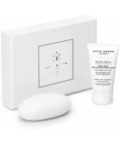 Acca Kappa White Moss set : crème pour les mains 75ml+savon 150g