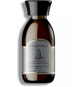 Alqvimia Huile corporelle Camomille, Romarin et Genévrier 150ml