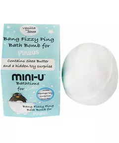 Mini-U Bang Fizzy Pink Badebombe weiß 50g