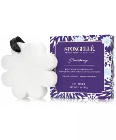 Spongelle Boxed White Flower Blackberry White 1pc