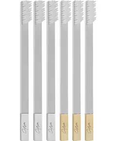 Apriori Slim Medium toothbrush White 6-Pack Set