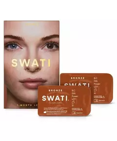 Swati Coloured 1-Month Lenses Bronze 1 Pair