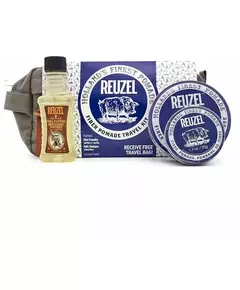 Reuzel Fiber pomade Holiday Reiseset 4 Stück