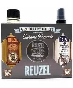 Reuzel Try Reuzel Groom kit - Extreme 3 pcs