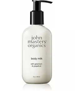 John Masters Organics Lait corporel géranium et pamplemousse 236 ml