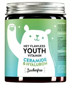 Bears With Benefits Hey Flawless Youth Vitamine Ceramide & Hyaluron Sugarfree 60 pcs 150 g