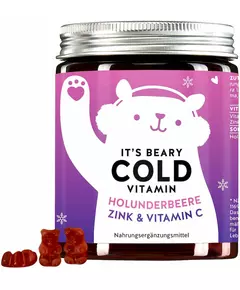 Bears With Benefits It's Beary Cold Vitamin Holunderbeere, Vitamin C & Zink 60 pcs 150 g