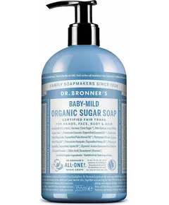 Bronner's Organic Sugar Soap Baby-Mild 355 ml