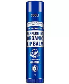 Bronner's Organic Lip Balm Peppermint 4 g