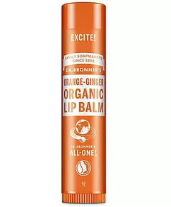 Bronner's Organic Lip Balm Orange-Ginger 4 g