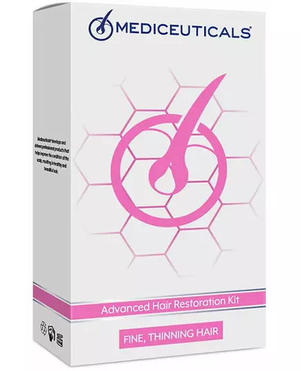 Mediceuticals Advanced Hair Restoration Technology For Women Kit Dry : Saturate 250ml + Cellagen 125ml + Vitatin 250ml, image 2