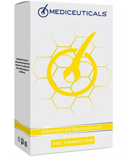 Mediceuticals Advanced Hair Restoration Technology Kit Fine : Bioclenz 250ml + Numinox 125ml + Therapeutic 250ml, image 2