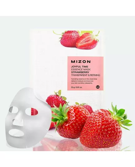 Mizon Masque Essence Temps Joyeux Fraise 23 g, image 2