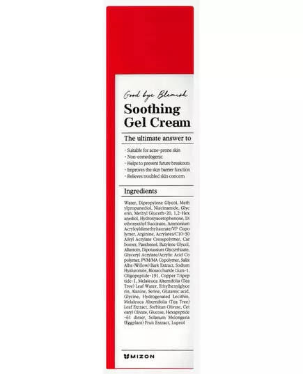 Mizon Good Bye Blemish Beruhigende Gel-Creme 55ml, Bild 2