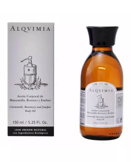 Alqvimia Kamille, Rosmarin und Wacholder Körperöl 150ml, Bild 2