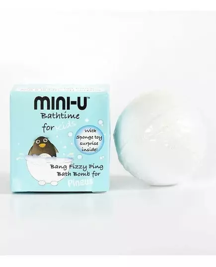 Mini-U Bang Fizzy Pink bombe de bain blanche 50g, image 2