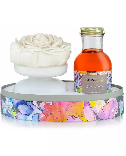 Spongelle Private Reserve Floret Diffuseur Orchidée Noire Coffret Cadeau, image 2