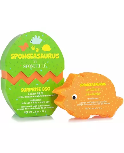 Spongelle Schwammtiere Spongeasaurus Kollektion Triceratops 1pc, Bild 2