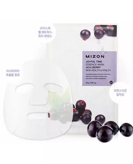 Mizon Joyful Time Essence Mask Acai Berry 23 g, image 2