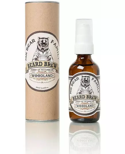 Mr Bear Family Beard BrewBeard Oil Woodland 60ml, image 2