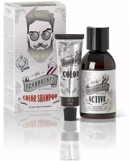 Beardburys Farbshampoo 9g Grau