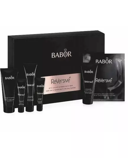 Babor Reversive Treatment Set (ReVersive Pro Youth Serum 4ml + Pro Youth Cream Rich 15ml + Pro Youth Eye Cream 3ml + Pro Youth Cream Mask 20ml + Pro Youth Foil Eye Mask + Pro Youth Sugar Peeling 15ml)