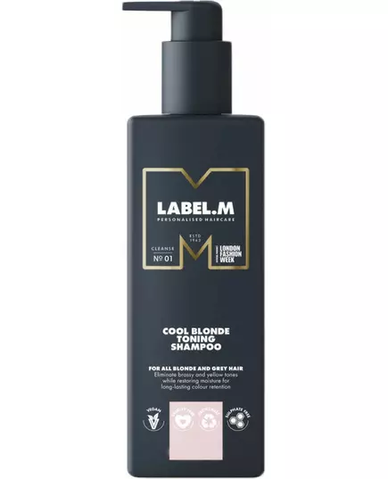 Label.m Professional Kühles Blondes Toning Shampoo 1000ml