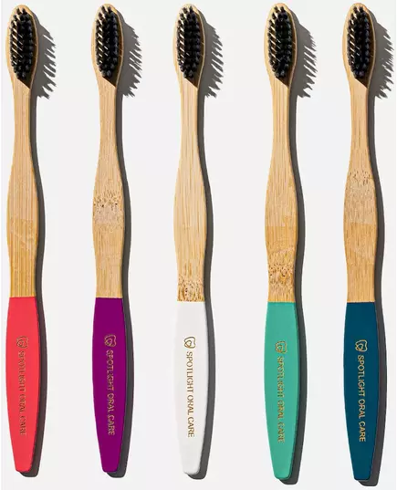 Spotlight Oral Care 5 brosses à dents en bambou, image 2