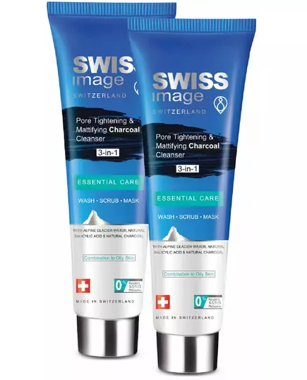 Swiss Image Pore Tightening & Mattifying Charcoal cleanser 75ml, Bild 2