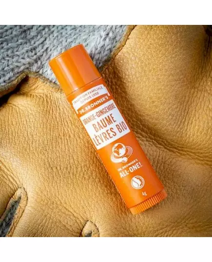 Dr. Bronner's Bio-Lippenbalsam Orange-Ingwer 4 g, Bild 2