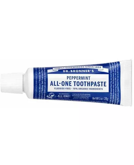 Dentifrice Dr. Bronner's Peppermint Travel Size 28 g, image 2