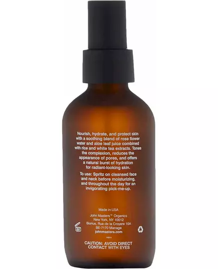 John Masters Organics Brume tonifiante hydratante à la rose et à l'aloès 125 ml, image 2