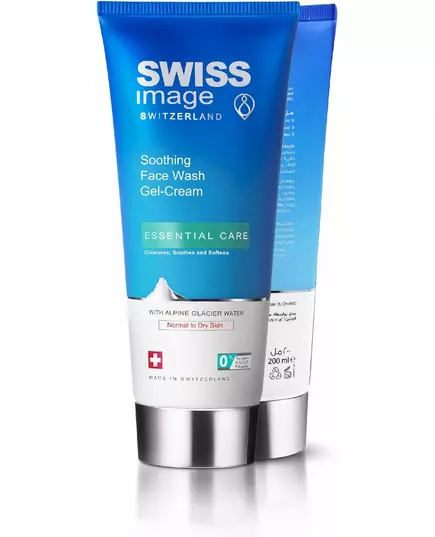 Swiss Image Beruhigende Gesichtswaschcreme 200ml, Bild 2