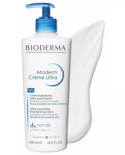 Bioderma Atoderm Crème hydratante ultra-nourrissante 500ml, image 2