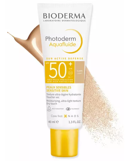 Bioderma Photoderm Aquafluid 50+ fluide teinté pour le visage 40ml, image 2