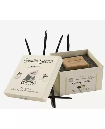 Gamila Secret Savon crémeux à la vanille 115g, image 2