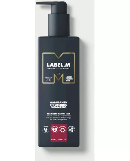 Label.m Professional Shampooing épaississant à l'amarante 1000 ml, image 2