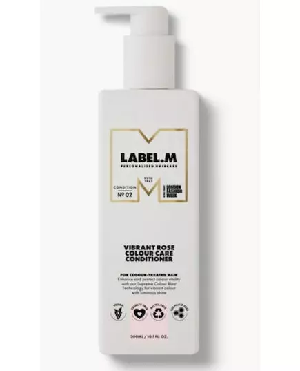 Label.m Professional Vibrant Rose Farbpflege Conditioner 1000 ml, Bild 2