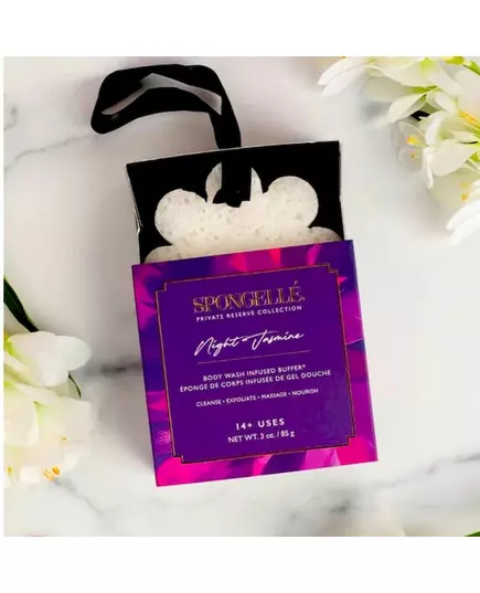 Spongelle Boxed White Flower Night Jasmine White 1pc, image 3